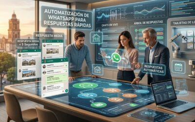 Cómo automatizar WhatsApp en una inmobiliaria para responder más rápido