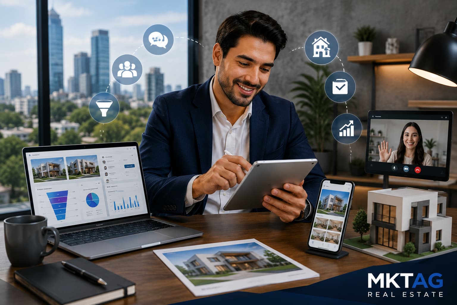 Cómo digitalizar el proceso comercial de una inmobiliaria en México